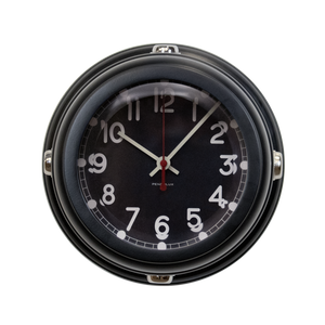 Deckhand Wall Clock Black