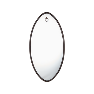 Ellipse Mirror Oval Antique Bronze