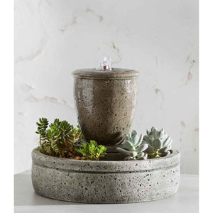 M-Series Rustic Spa Fountain w/ Planter
