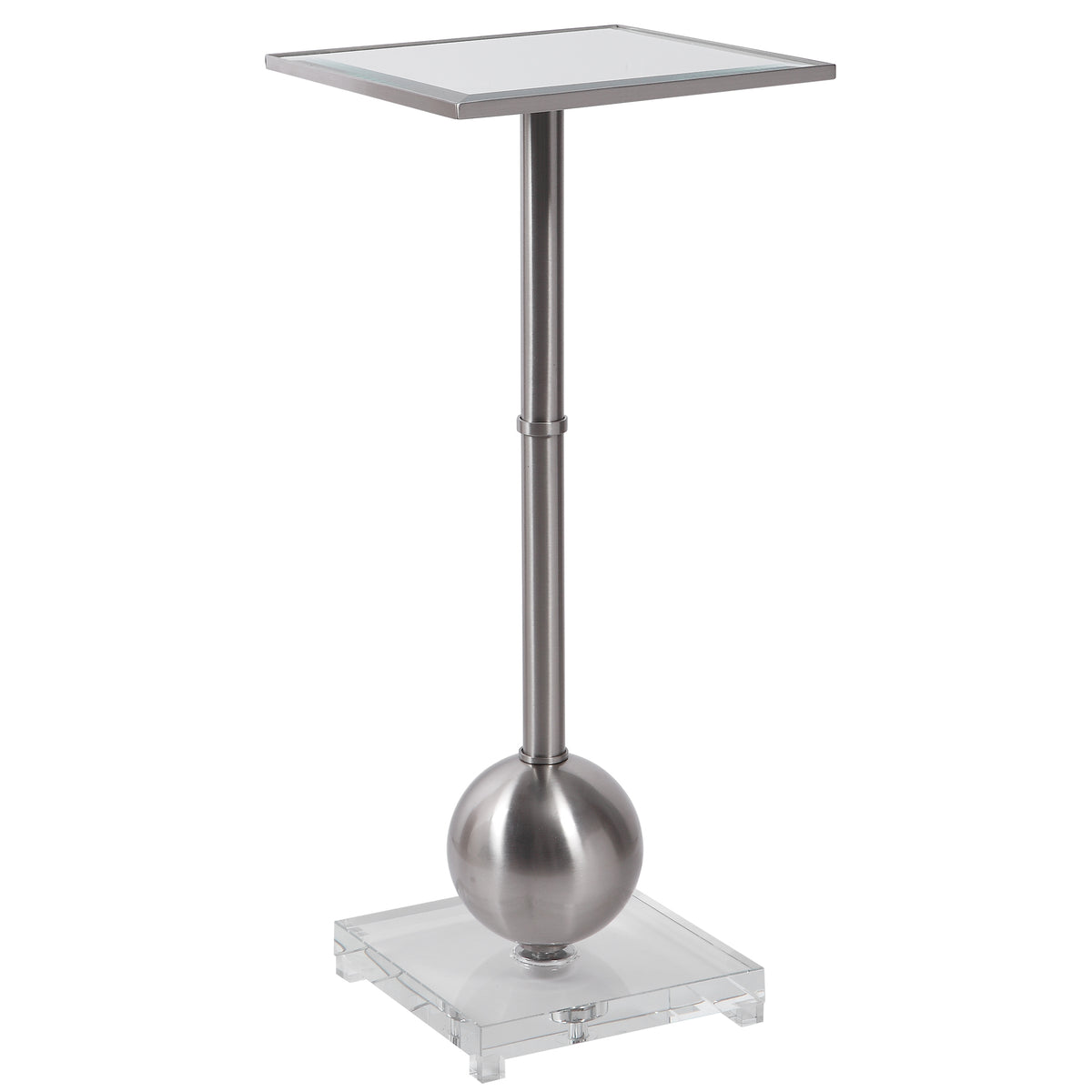 Laton Accent Table, Silver