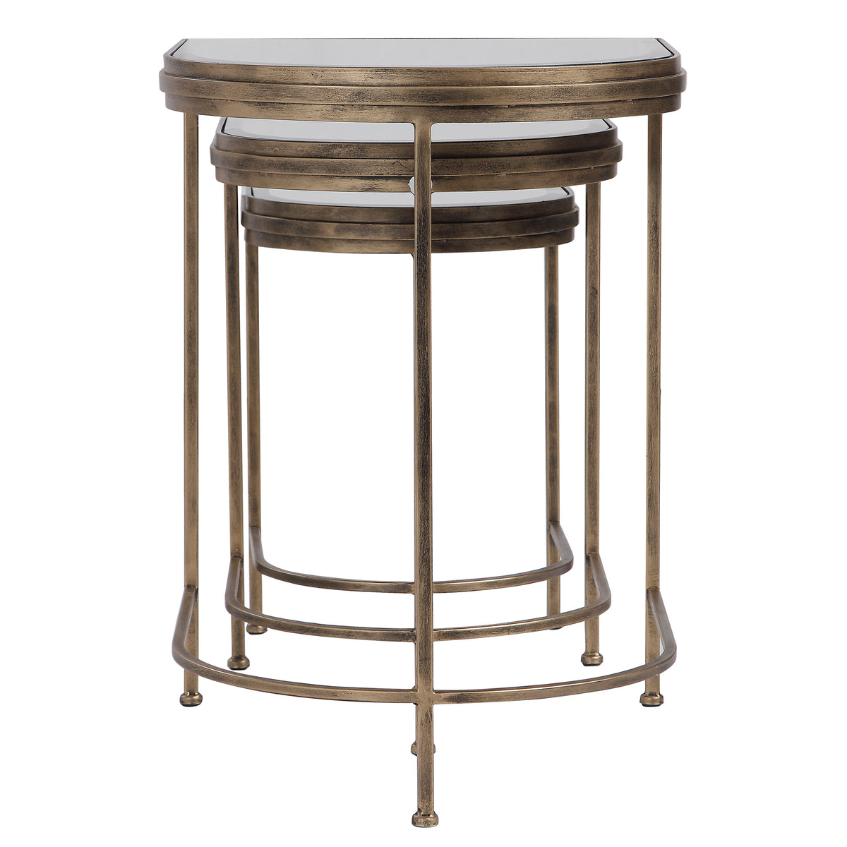 India Nesting Tables, S/3