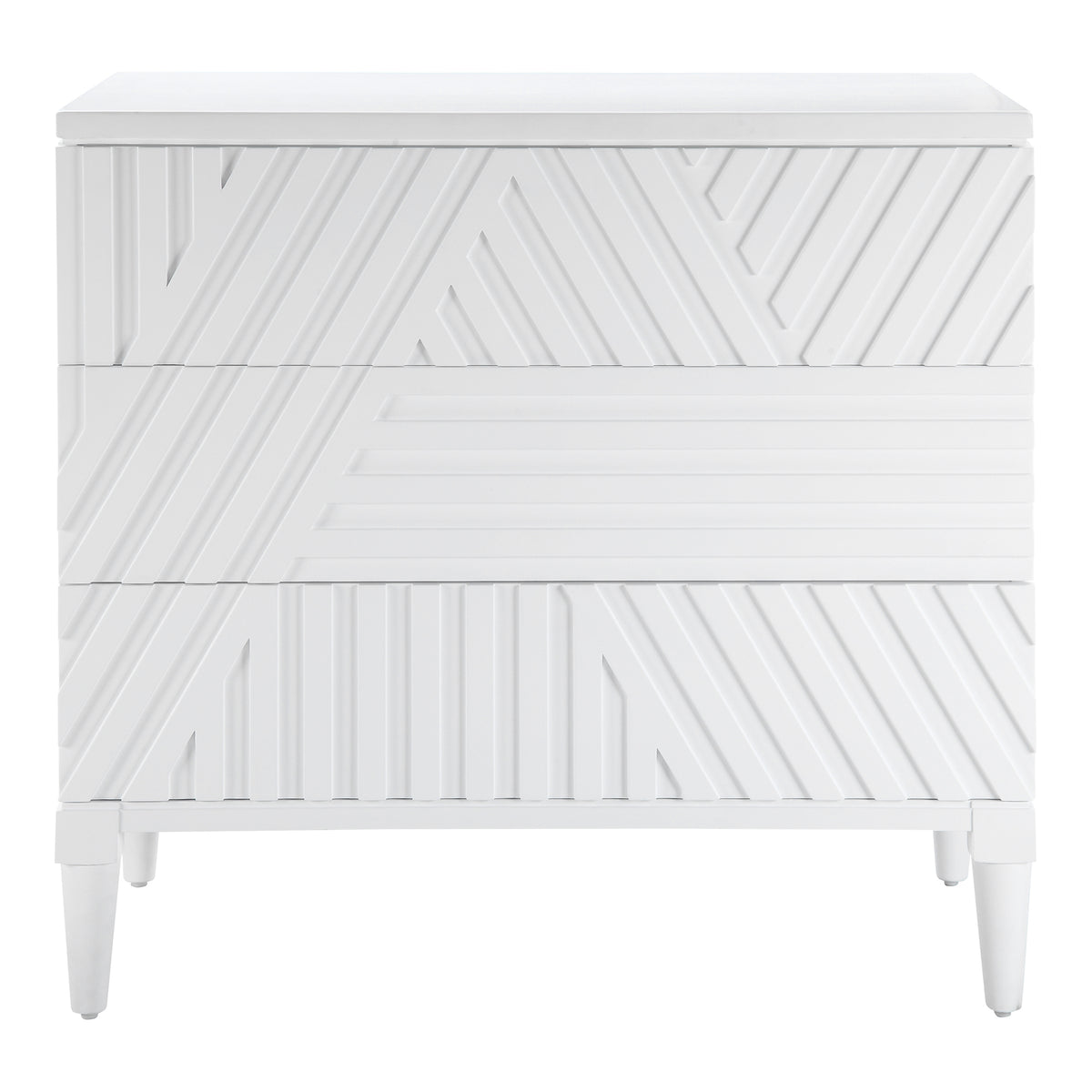 Colby Drawer Chest, White