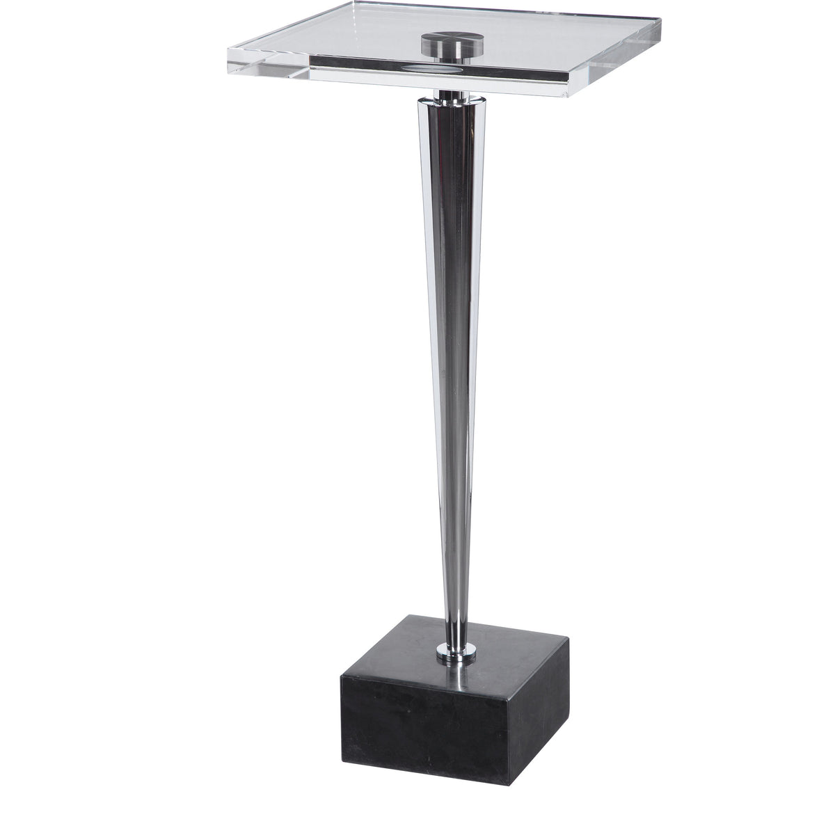 Campeiro Drink Table, Nickel