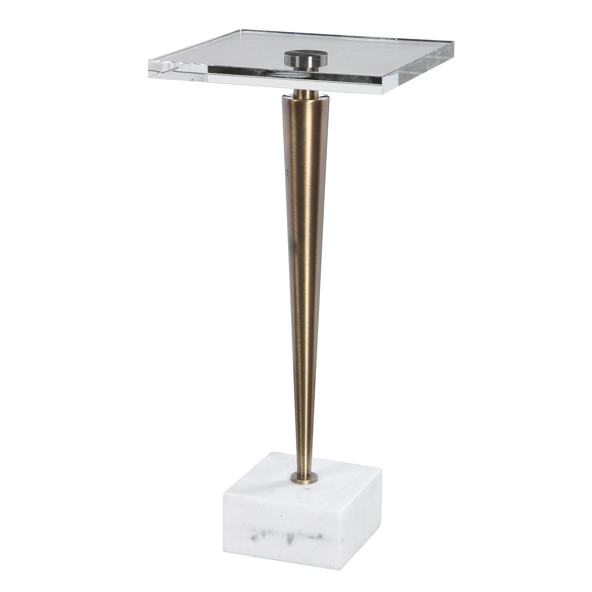 Campeiro Drink Table, Brass