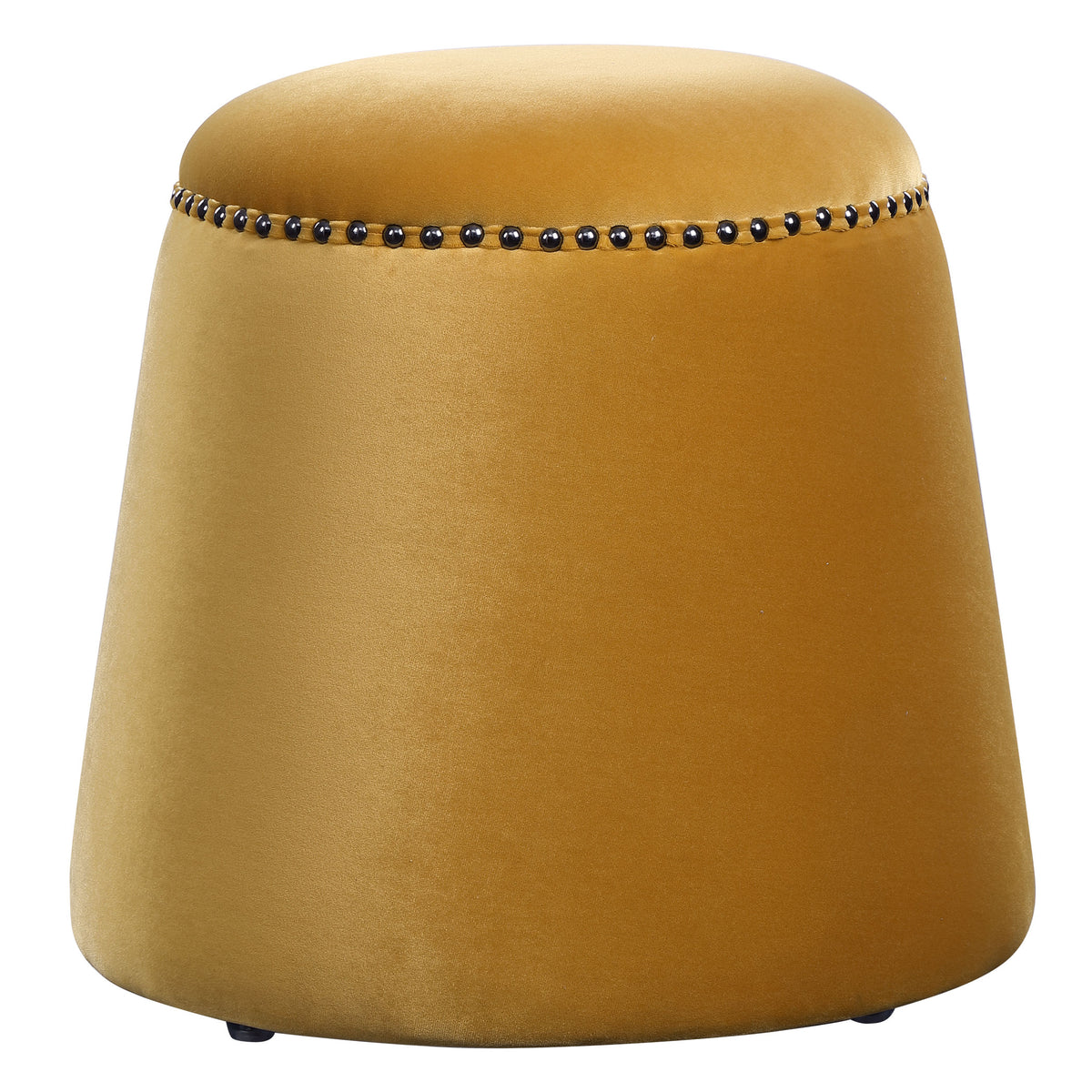 Gumdrop Ottoman, Mustard