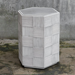 Silo Hexagonal Accent Table