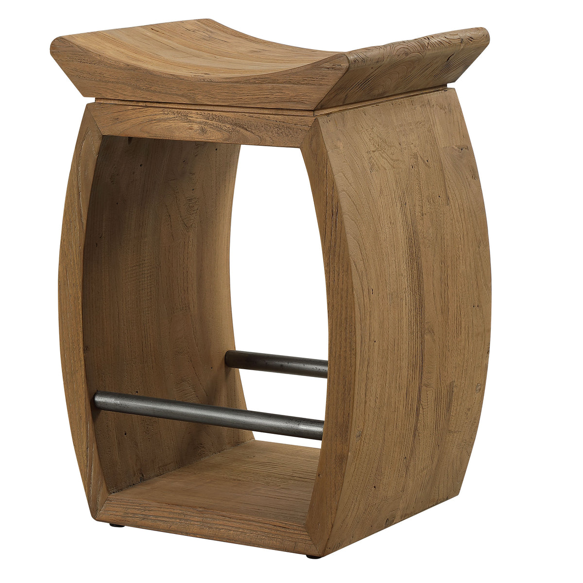 Connor Modern Wood Counter Stool