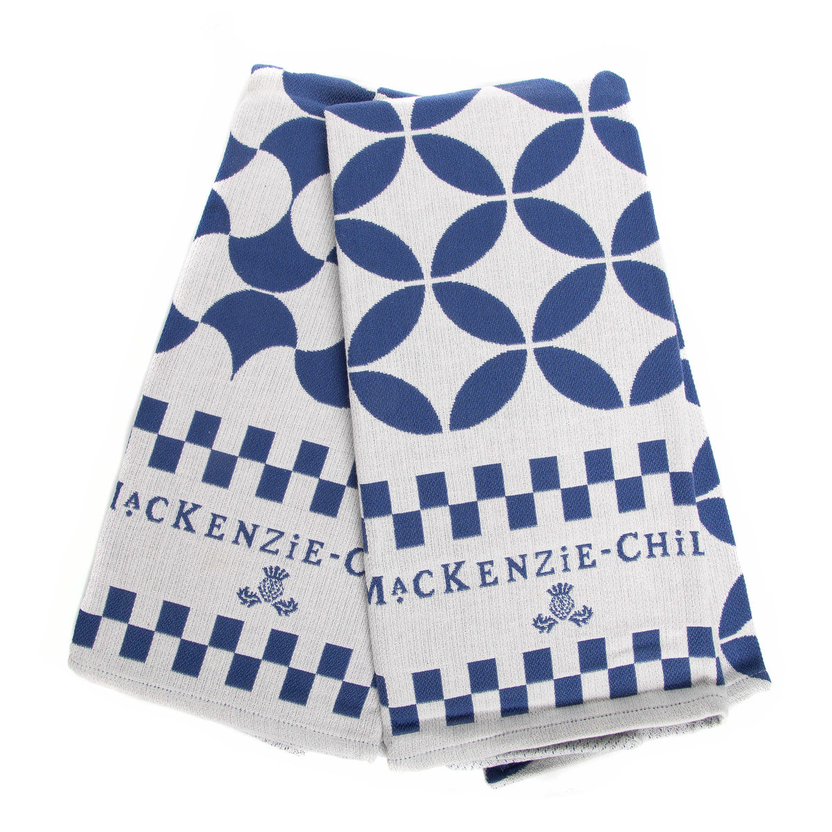 Geo Dish Towels - Set of Two