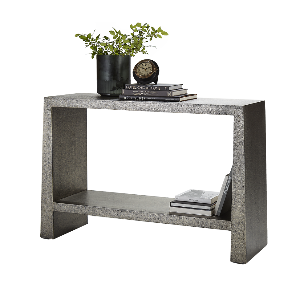Kush Console Antique Nickel