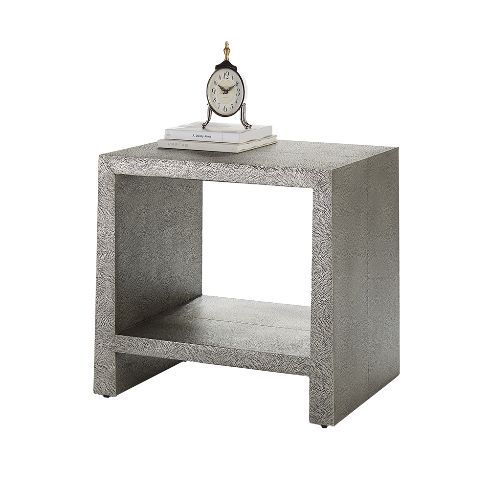 Kush Side Table Antique Nickel