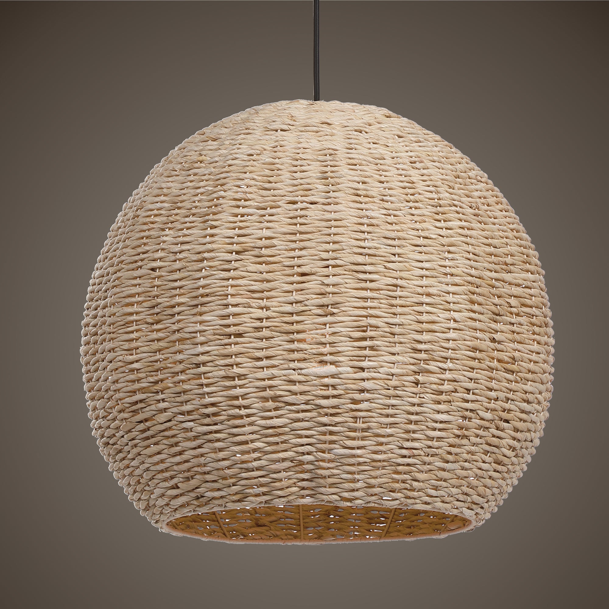  Seagrass 1 Light Dome Pendant