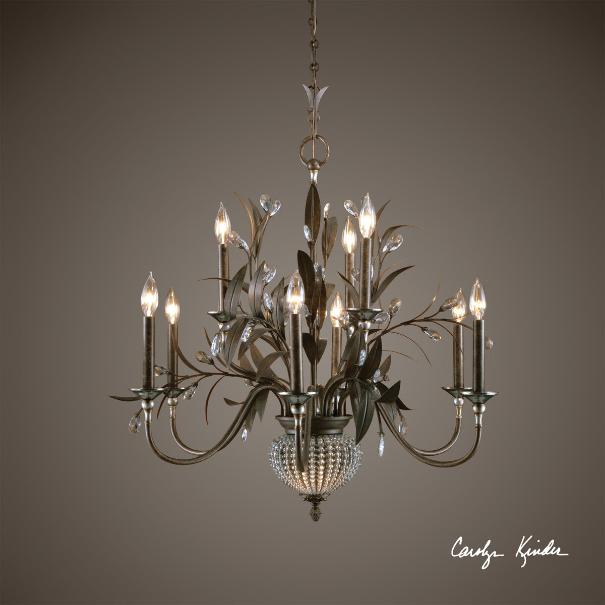 Cristal de Lisbon, 9+2 Lt Chandelier