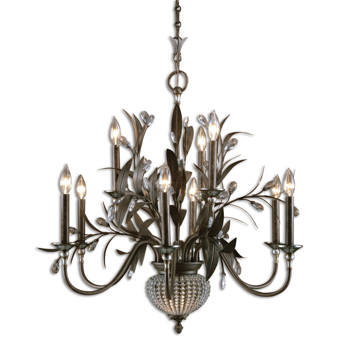 Cristal de Lisbon, 9+2 Lt Chandelier