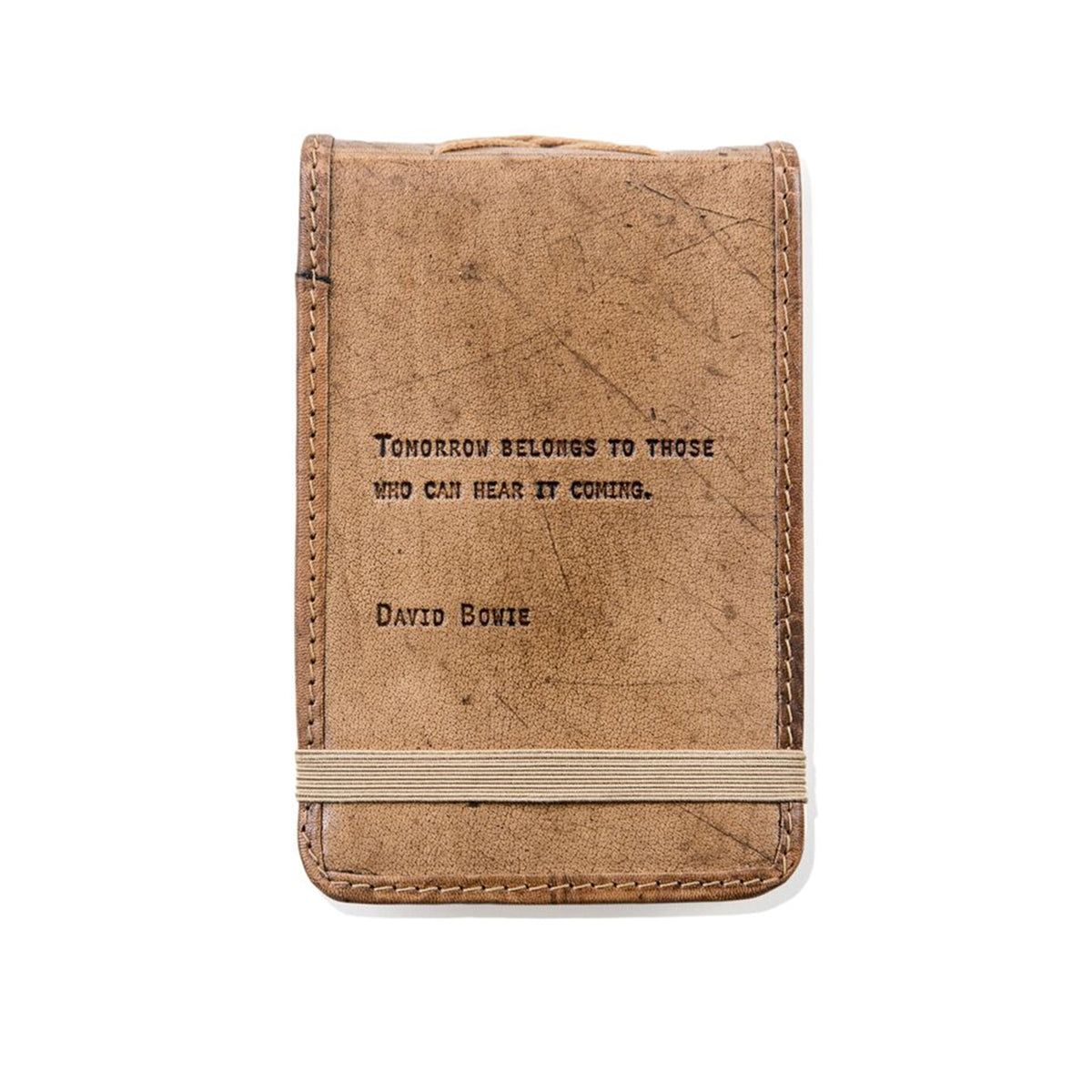 David Bowie Leather Journal