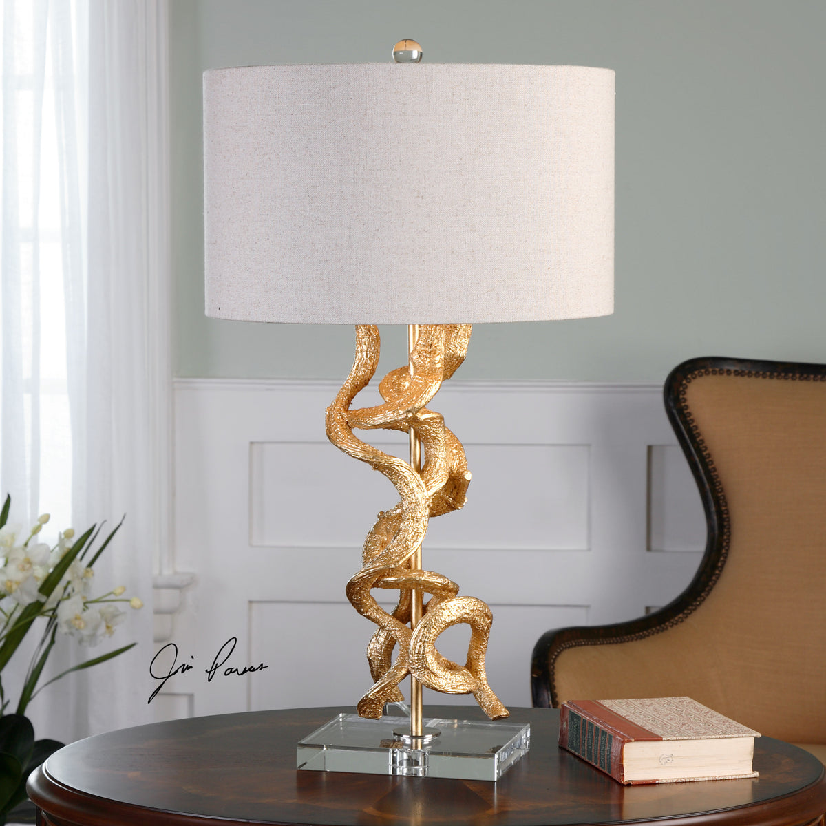 Twisted Vines Table Lamp