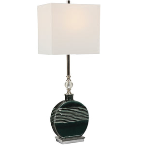Recina Dark Teal Buffet Lamp