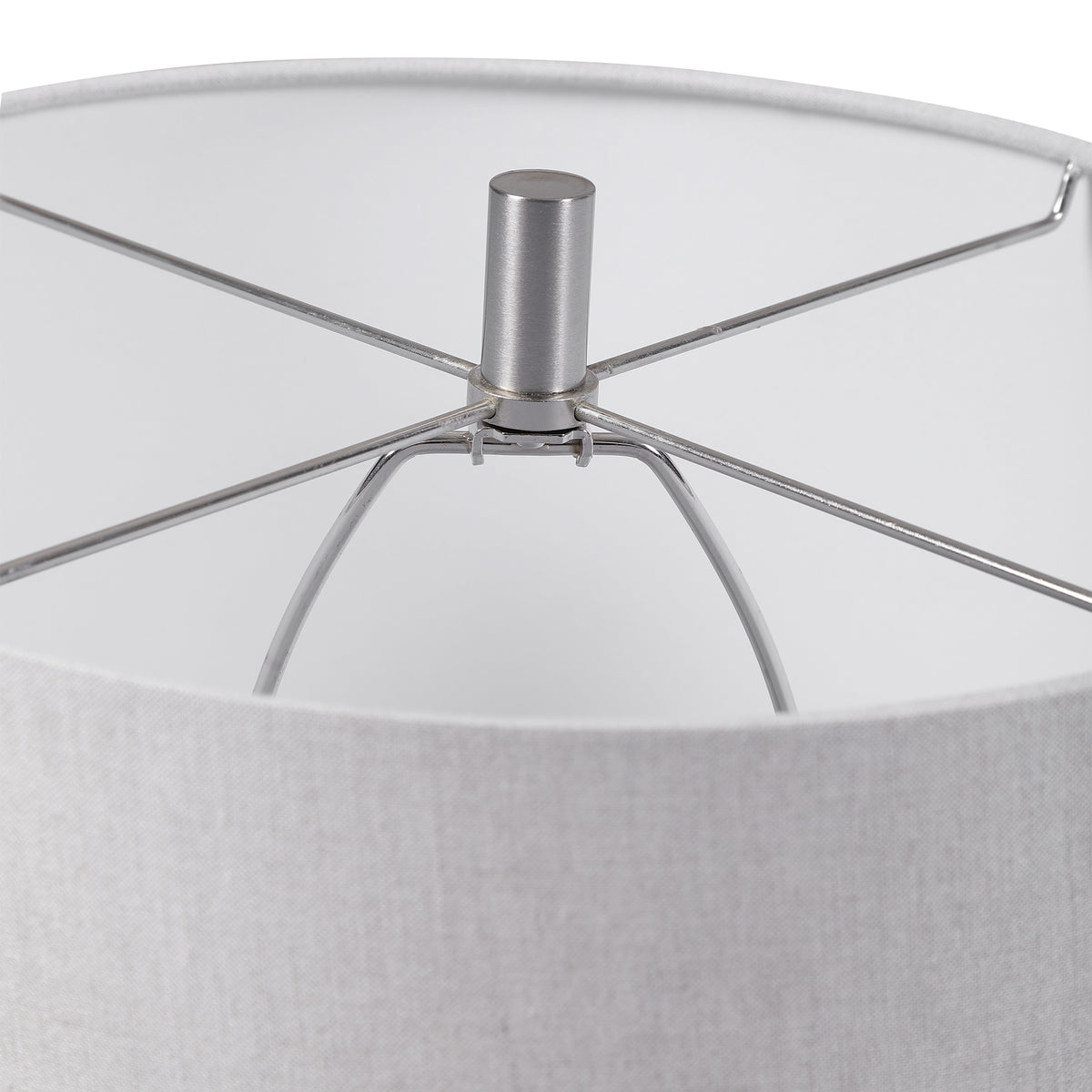 Delgado Light Gray Table Lamp
