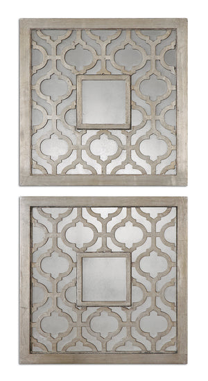 Sorbolo Mirrored Wall Decor S/2