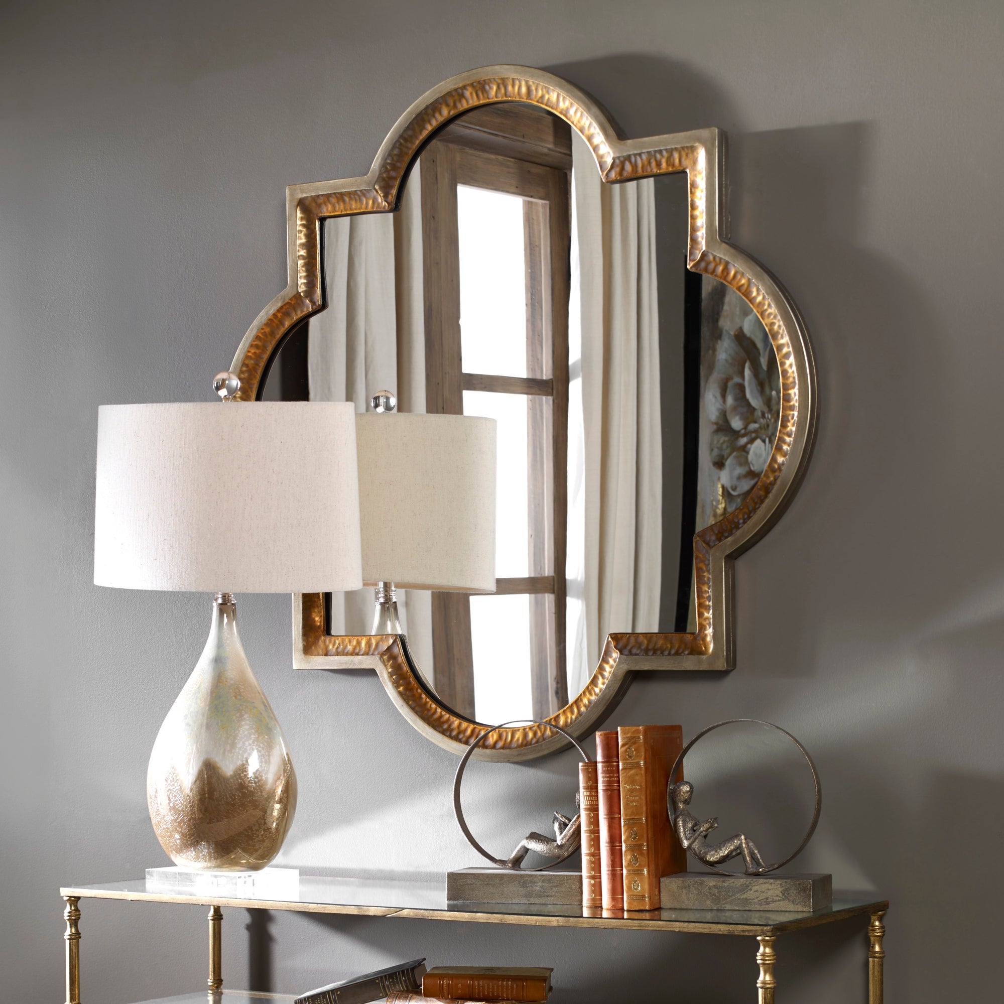 Lourosa Quatrefoil Mirror