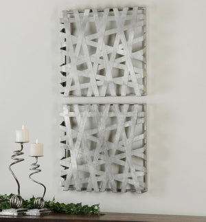 Alita Metal Wall Decor S/2