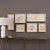 Golden Leaves Shadow Box, S/6