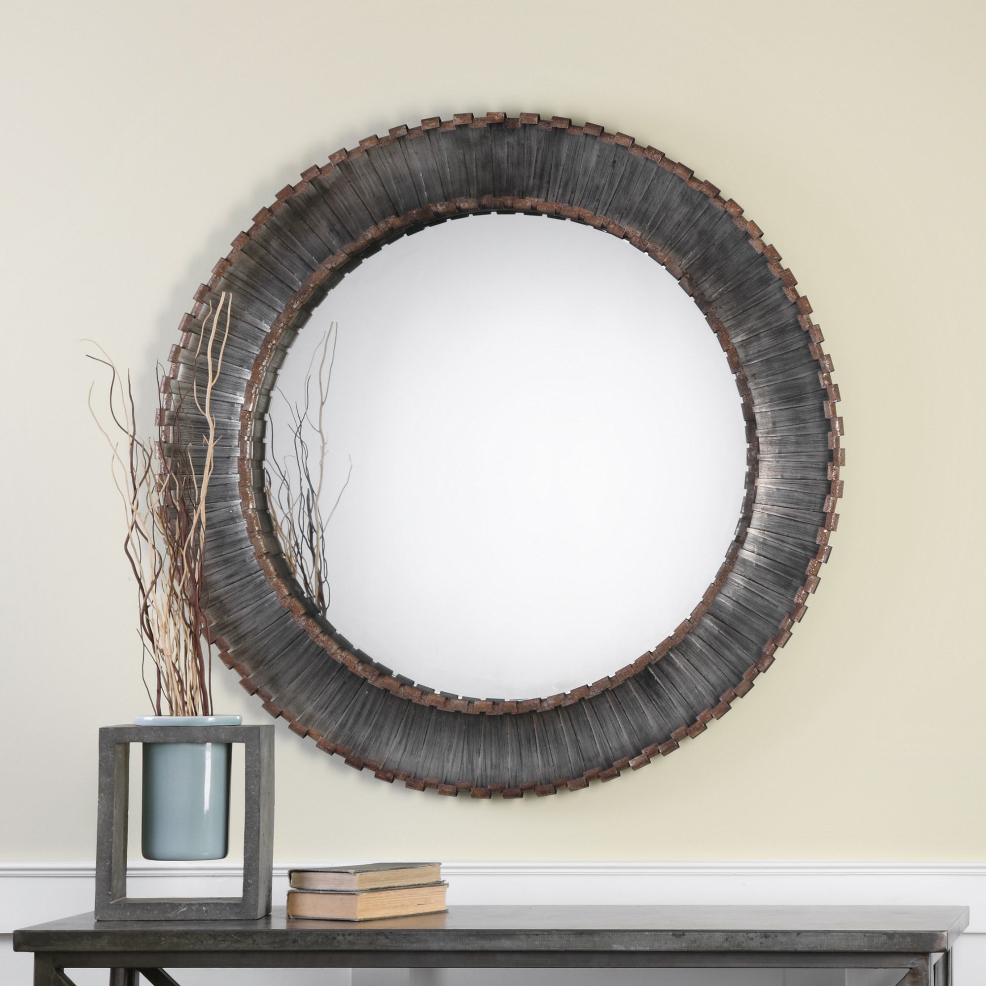 Tanaina Round Mirror