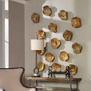 Tamarine Wood Wall Decor S/3