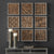 Bryndle Squares Wood Wall Decor S/9