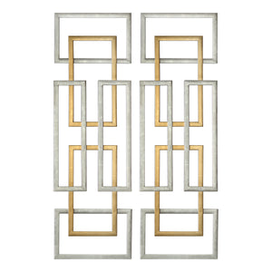 Aerin Metal Wall Panels S/2