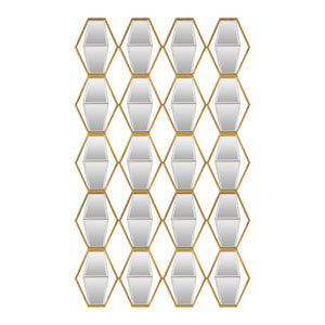 Jillian Mirrored Wall Decor