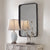 Croften Black Vanity Mirror