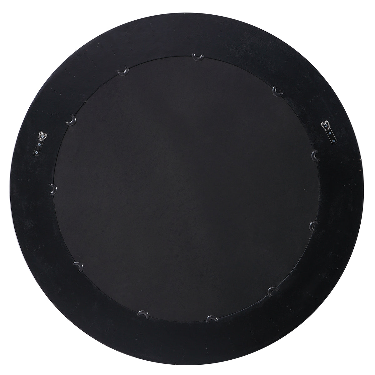 Frazier Round Industrial Mirror