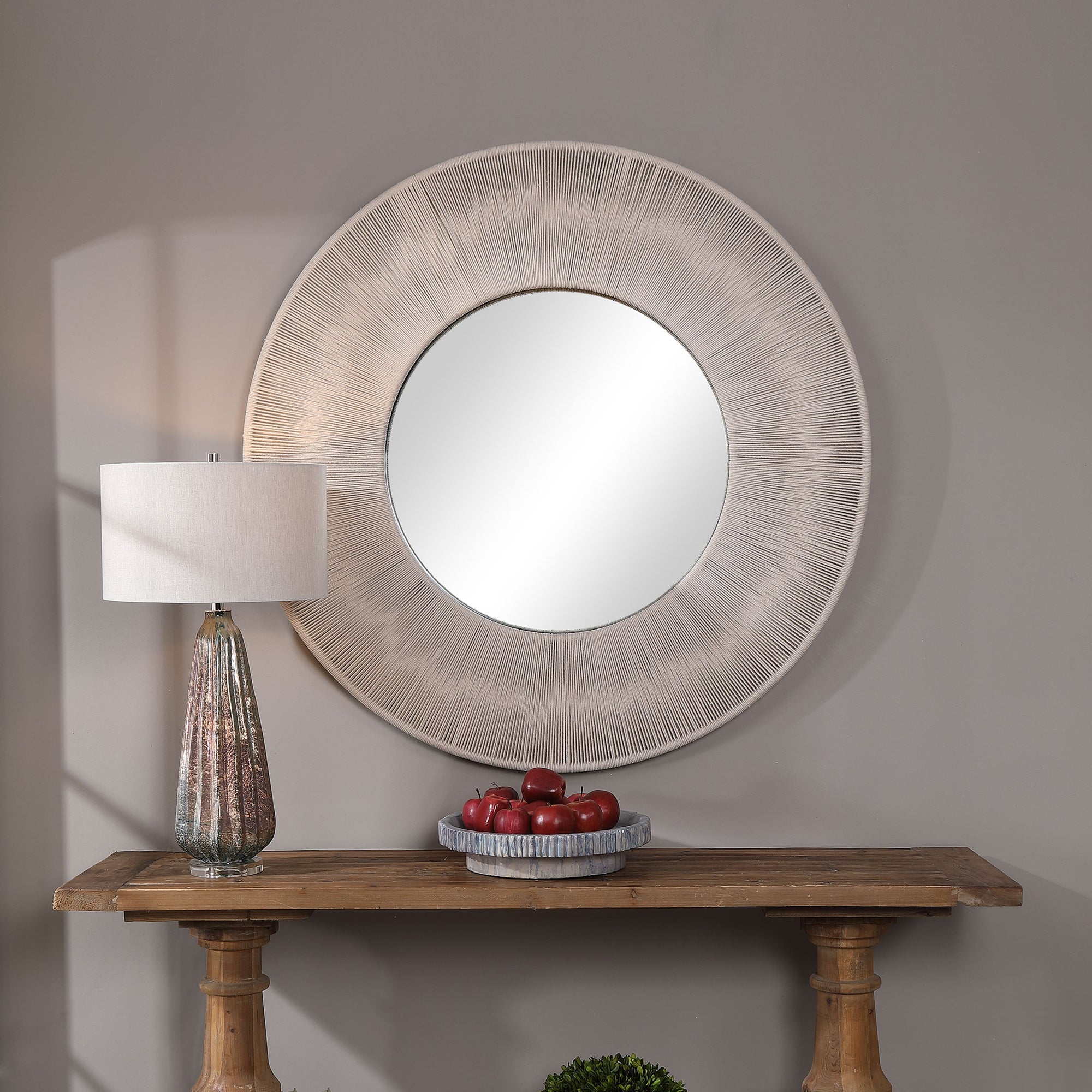 Sailor's Knot Round Mirror