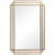 Amherst Brushed Gold Mirror