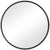 Belham Round Iron Mirror