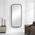 Concord Black Tall Iron Mirror