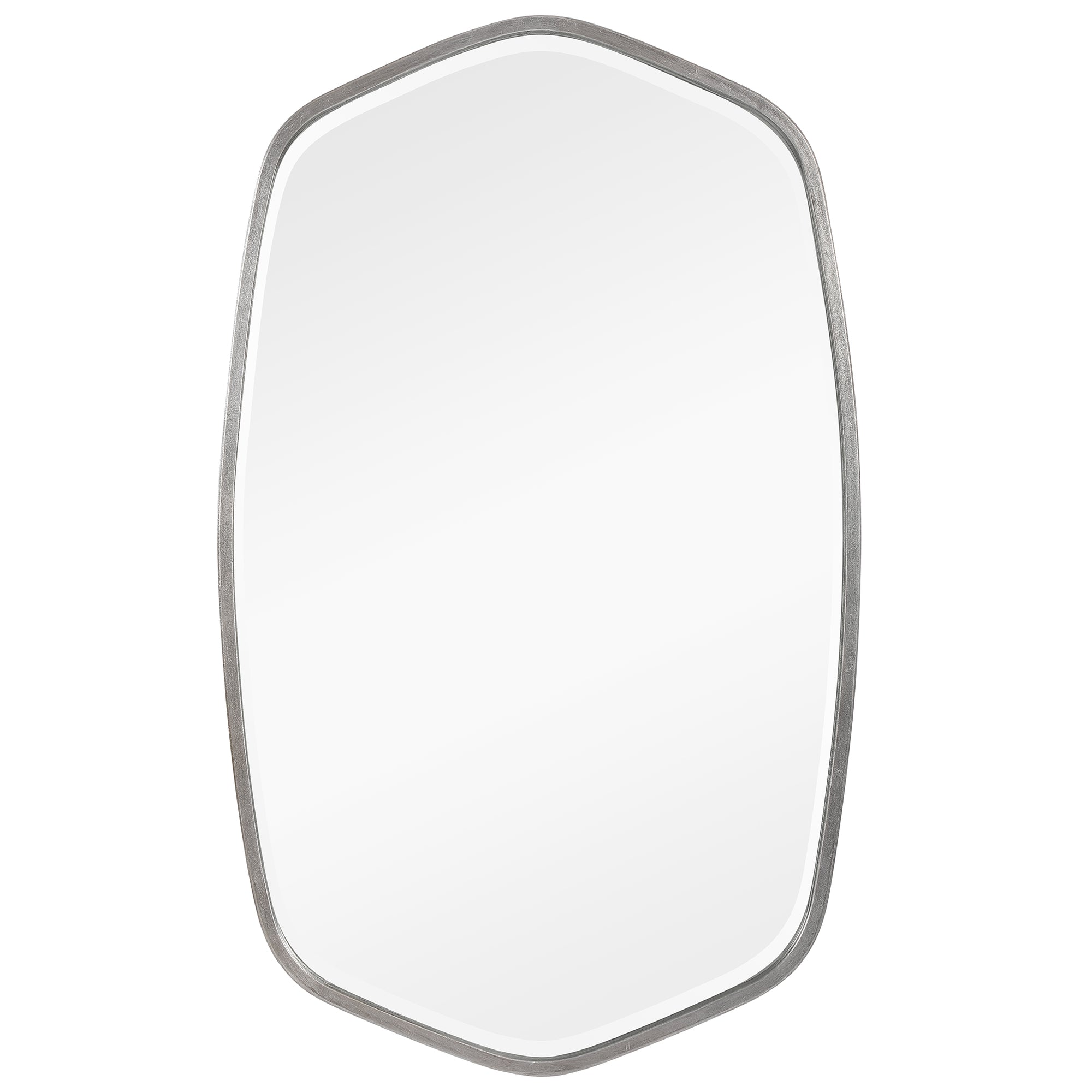 Duronia Brushed Silver Mirror