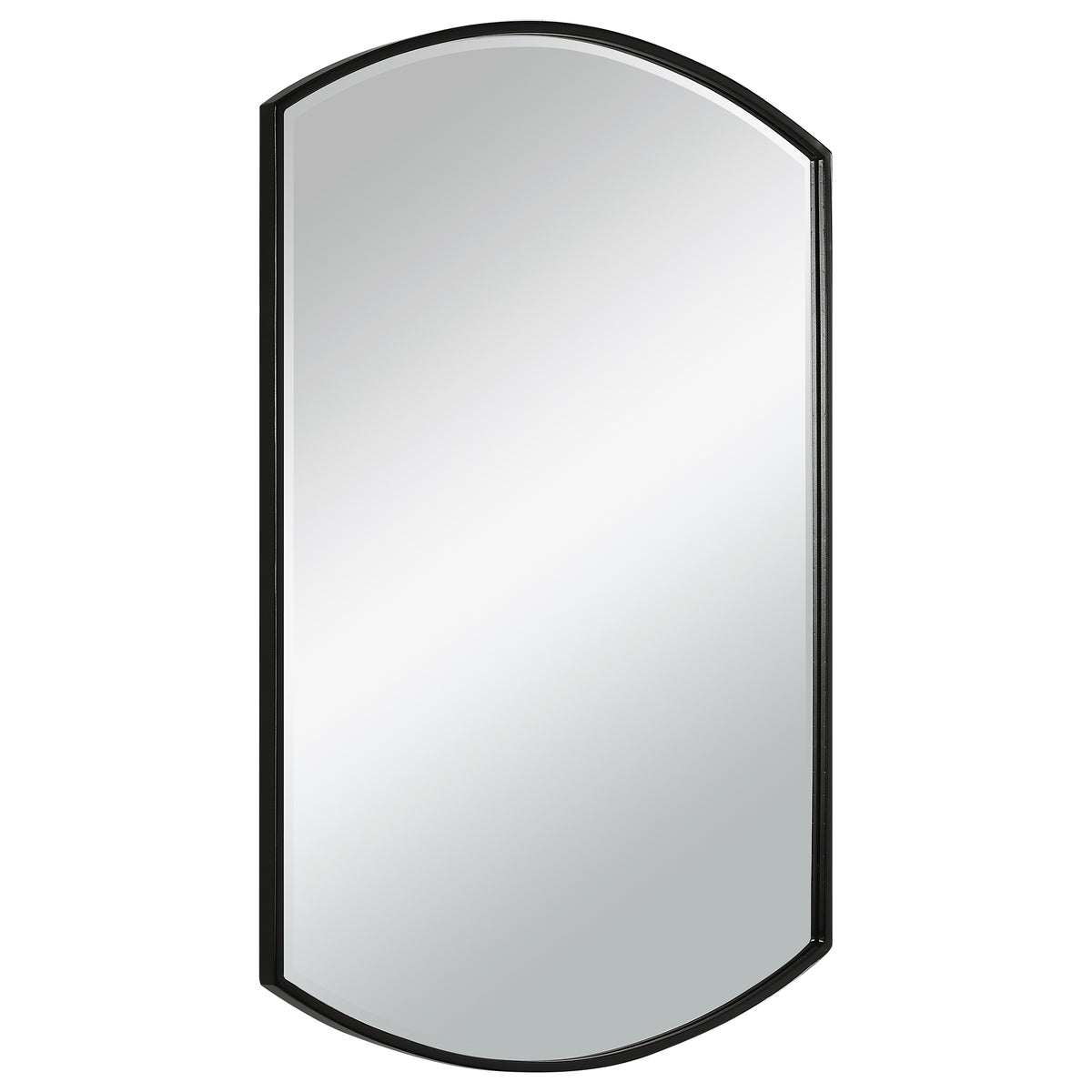 Shield Shaped Iron Mirror