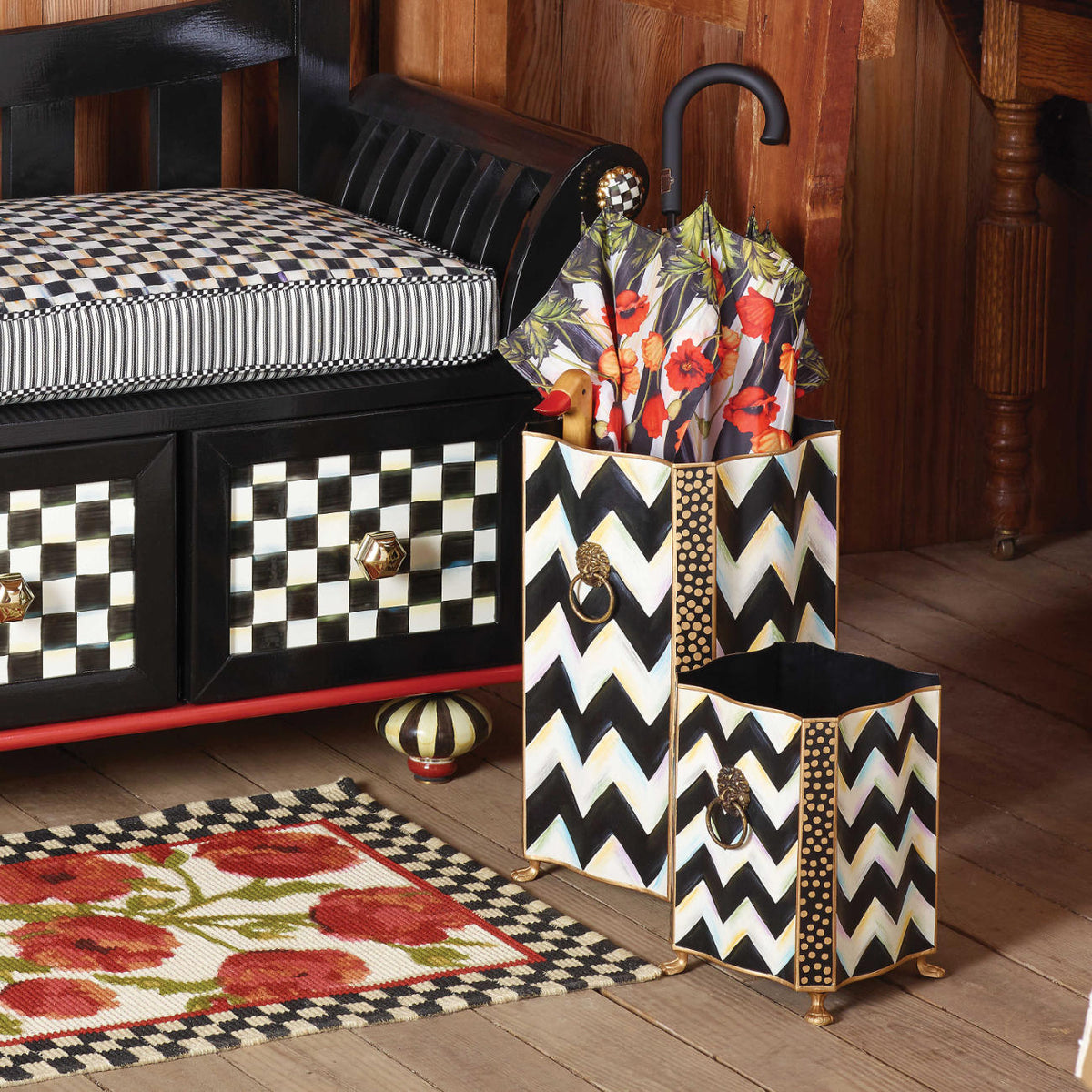 Zig Zag Umbrella Stand