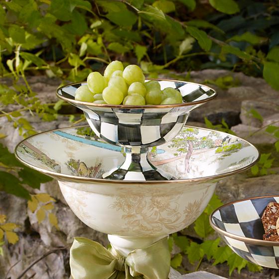 Courtly Check Compote - Small