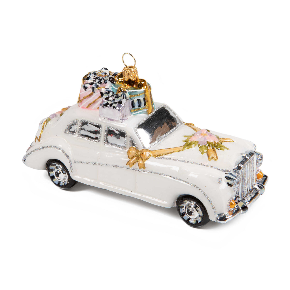 Glass Ornament - Just Married