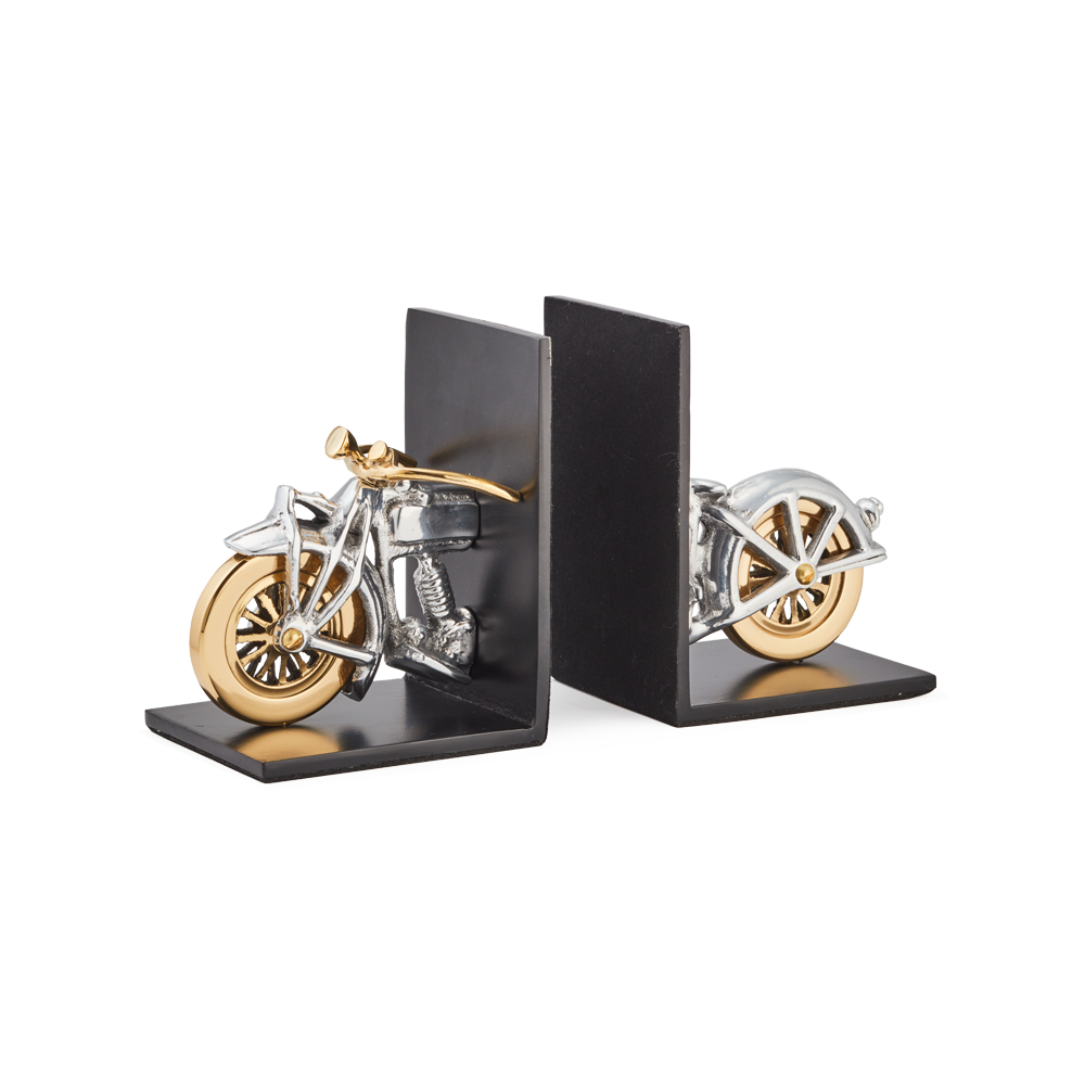 Motorcycle Bookends