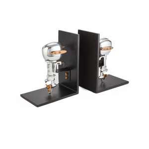 Outboard Motor Bookends Aluminum