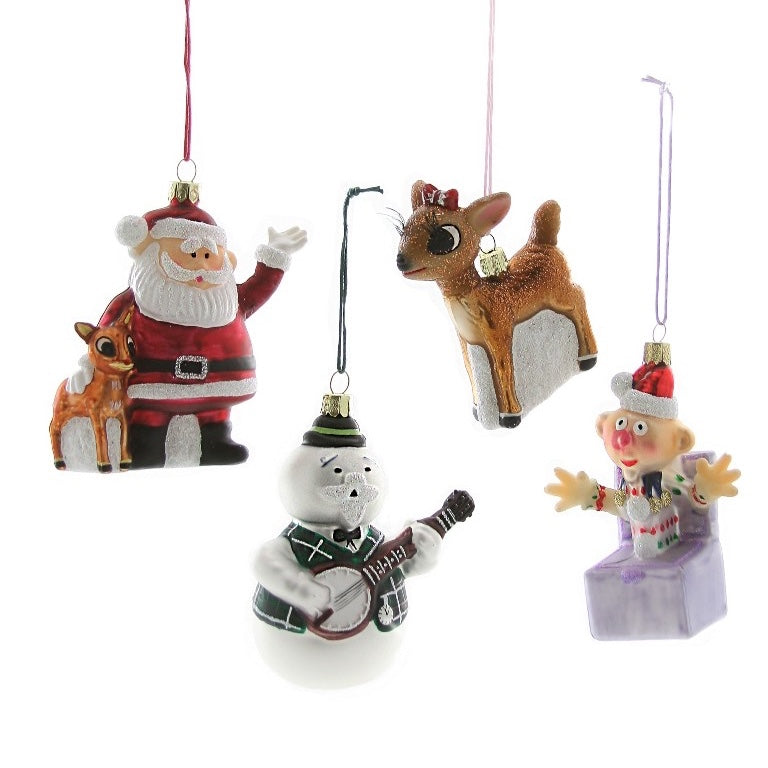 Retro Rudolph Characters Ornament