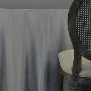 Dove Gray Satin Tablecoth