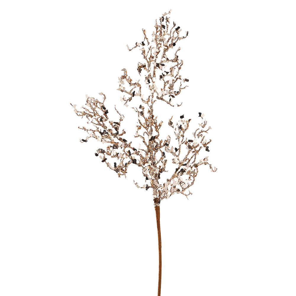 Sequin Twig Branch - Champagne