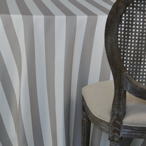 Cedar  Awning Stripe Tablecoth