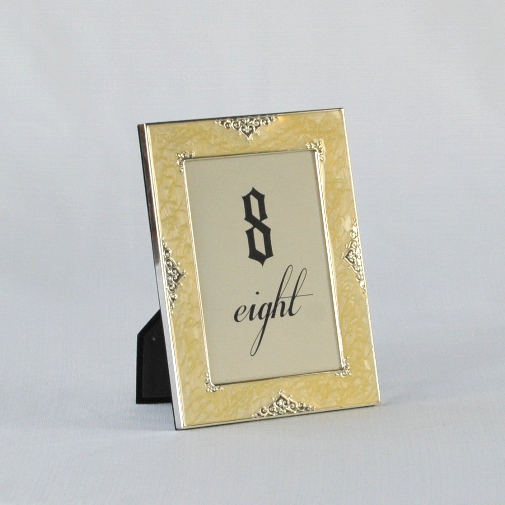 Gold Glazed Frame - Table Numbers