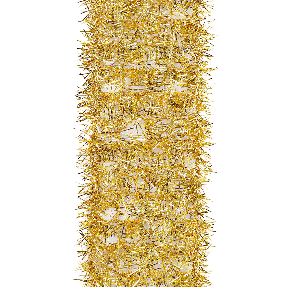 Tinsel Net Frizzette Wired Edge Gold - 10 yards by 2.5&quot;
