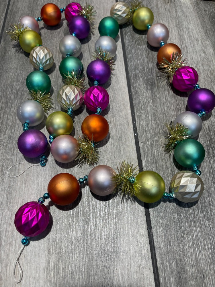 Tinsel Rainbow Garland